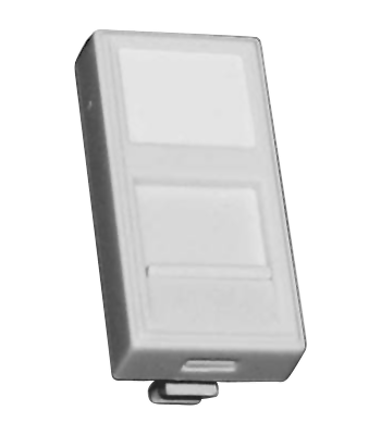 TWT-SIP-22N-WH - Вставка для модуля Keystone Jack, 22.5х45, со шторкой, белая