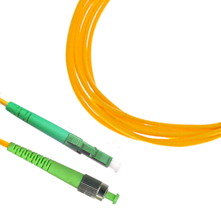 SMRT-FPCS-FCLC-APC-1 - Шнур оптический симплексный одномодовый - SM 9/125 - FC-LC - APC - 1м
